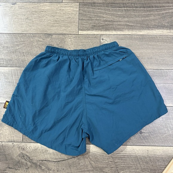 Vintage 90s REI Womens Large Teal Nylon Running/Swim Shorts Lined Athletic Hike - Picture 6 of 9